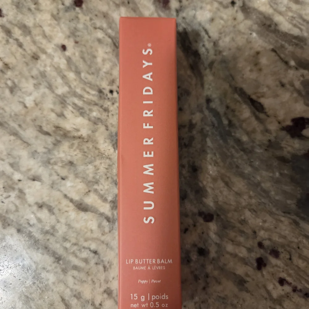 Summer Fridays Lip Butter Balm Poppy
